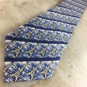 AXE MOD "PARIS" SILK TIE